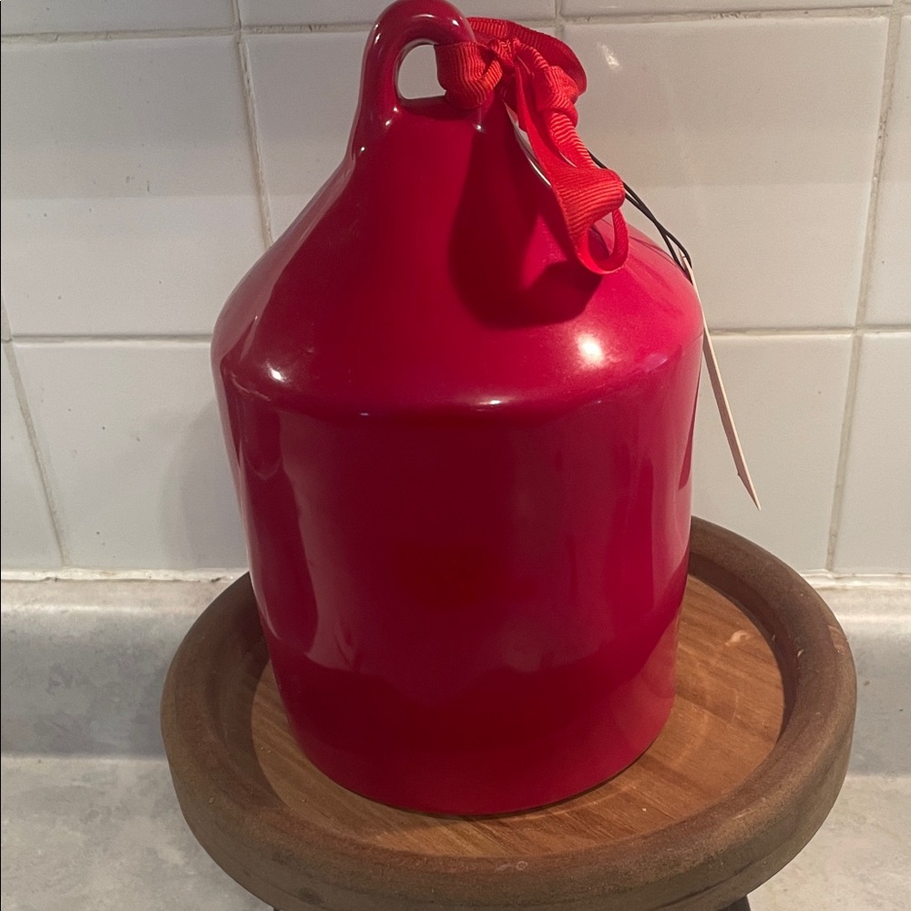NWT Rae Dunn Red Birdhouse - Picture 3 of 8
